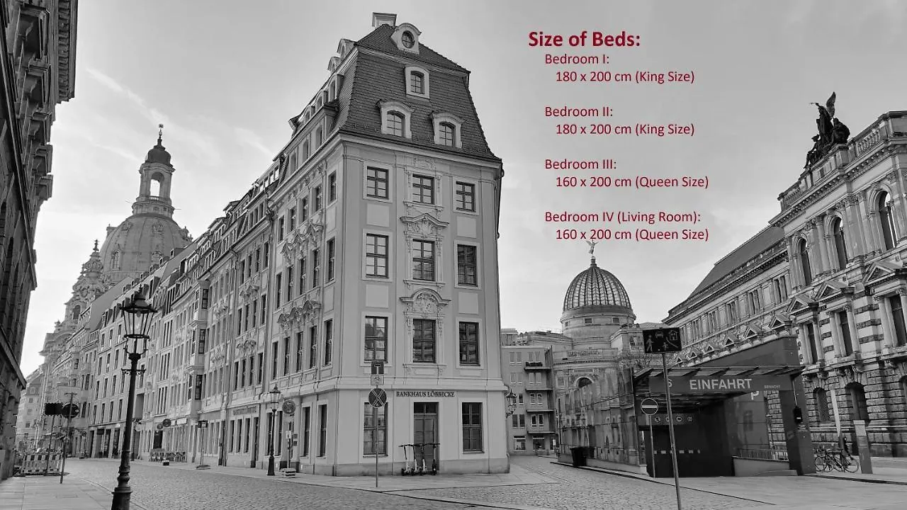 Pineapple Apartments Luxus Apartment Im Palais Am Neumarkt Dresden